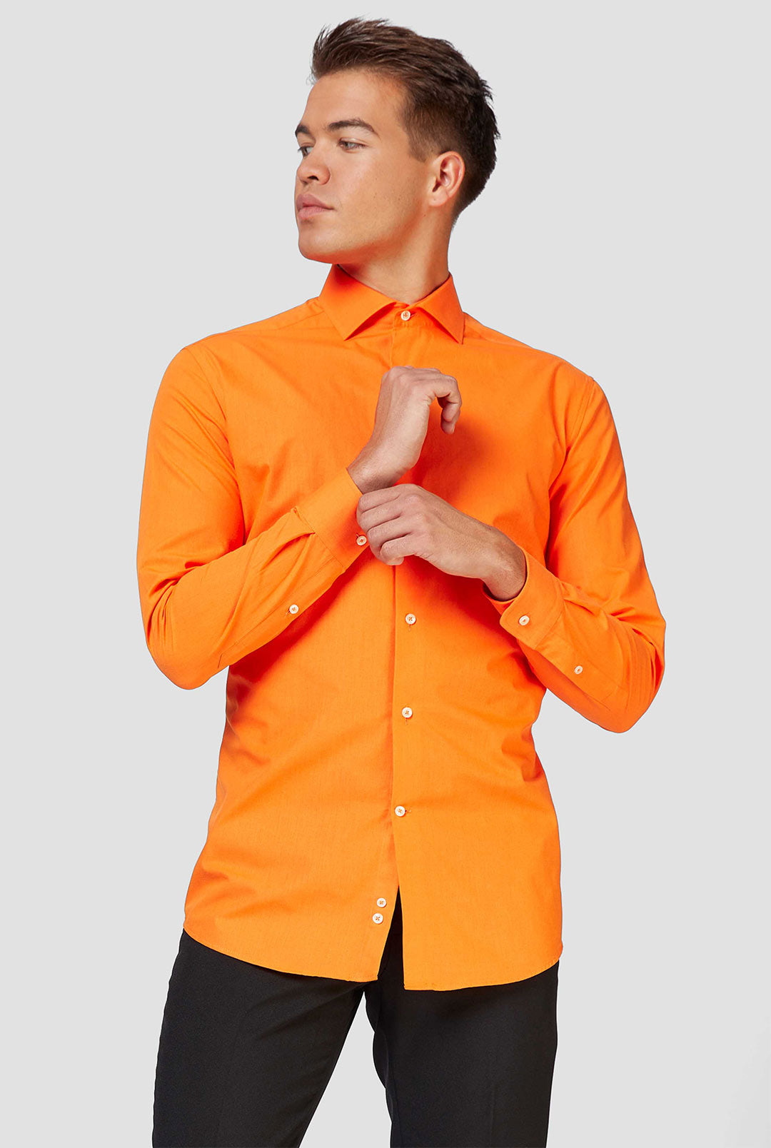 Herrenhemd | OppoSuits Business Hemd | Orangefarbenes